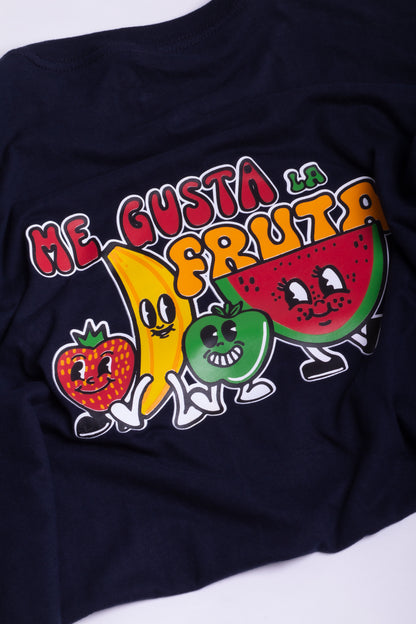 Me gusta la fruta -Navy Blue